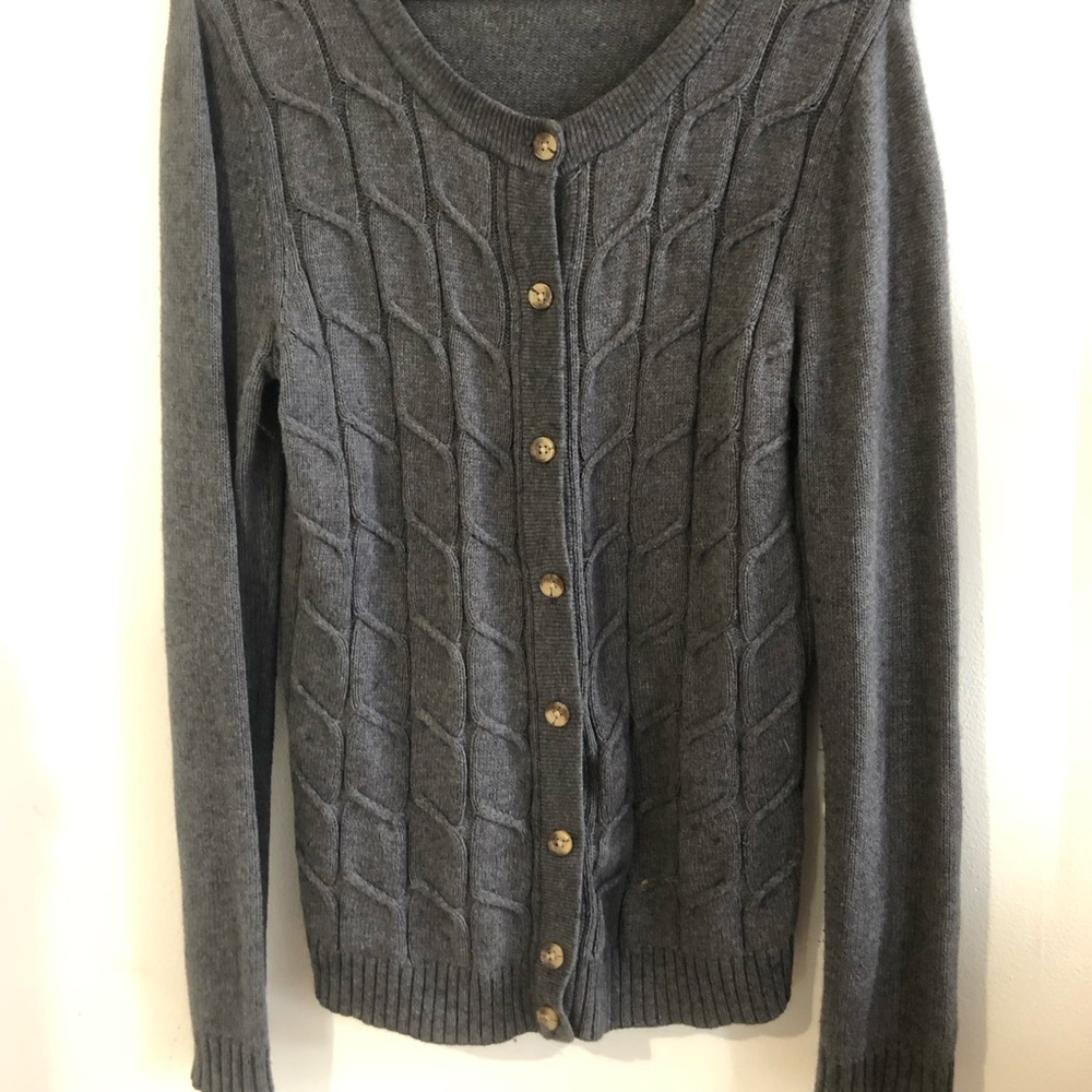 Grey Cardigan